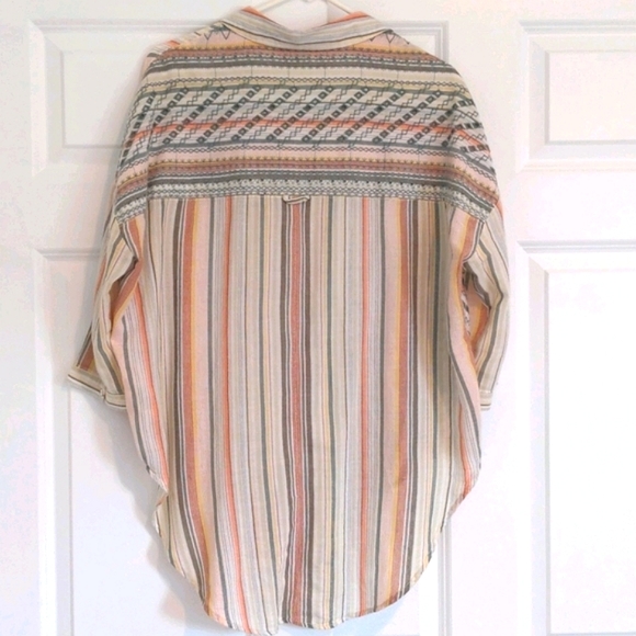 Anthropologie Akemi+ Kin stripped button down - Picture 6 of 8